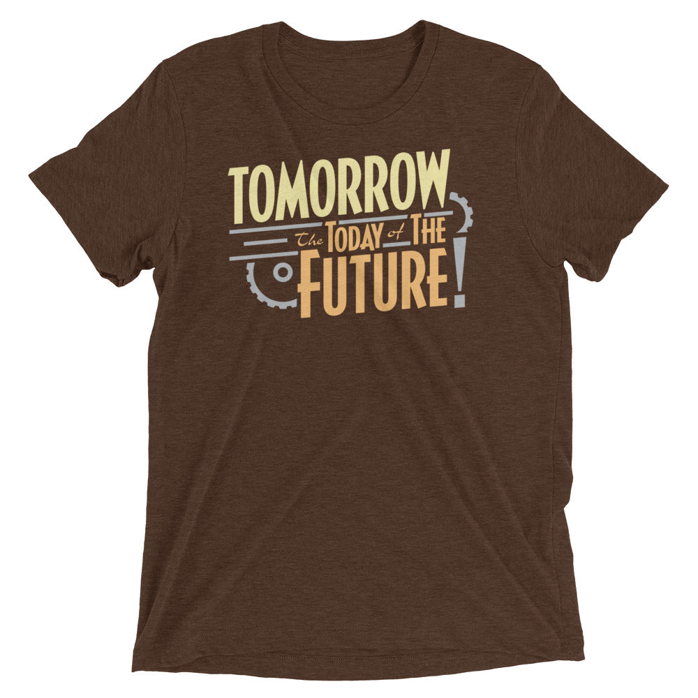 Tomorrow, The Today Of The Future Men's Tri-Blend Tee Hoodie, Sweatshirt | CoreVibeTees.com (Image 2)
