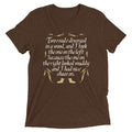 Two Roads Diverged Men's Tri-Blend Tee Hoodie, Sweatshirt | CoreVibeTees.com (Image 1)
