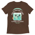 Gelatinous Cube Loves To Hug Men's Tri-Blend Tee Hoodie, Sweatshirt | CoreVibeTees.com (Image 1)