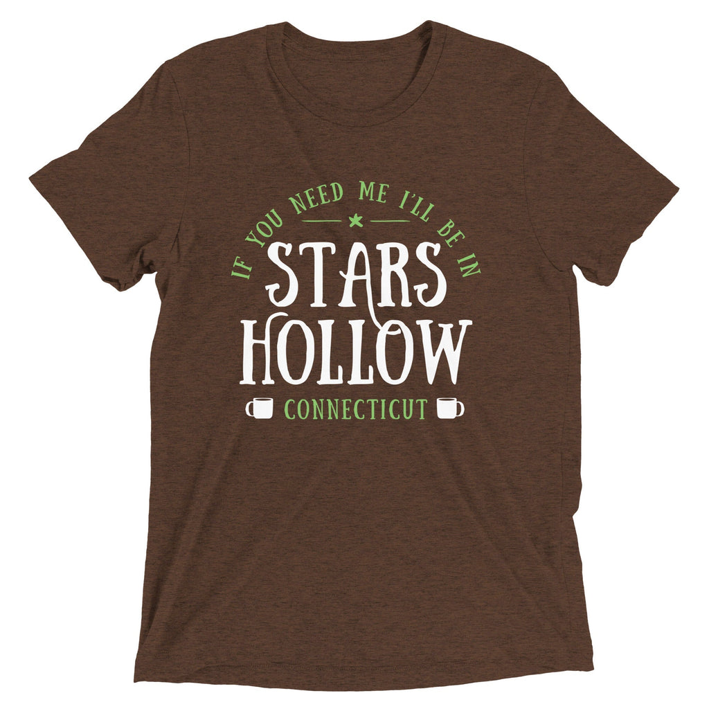 Stars Hollow Men's Tri-Blend Tee Hoodie, Sweatshirt | CoreVibeTees.com (Image 3)