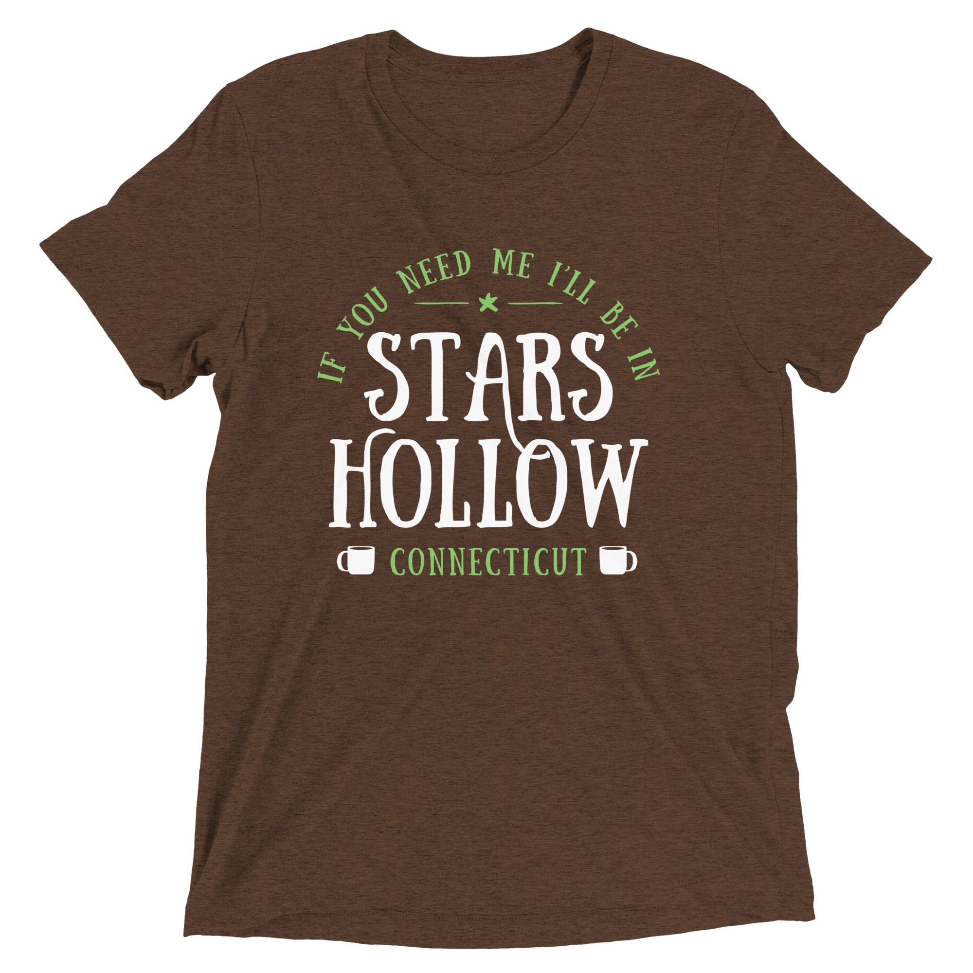 Stars Hollow Men's Tri-Blend Tee Hoodie, Sweatshirt | CoreVibeTees.com (Image 3)