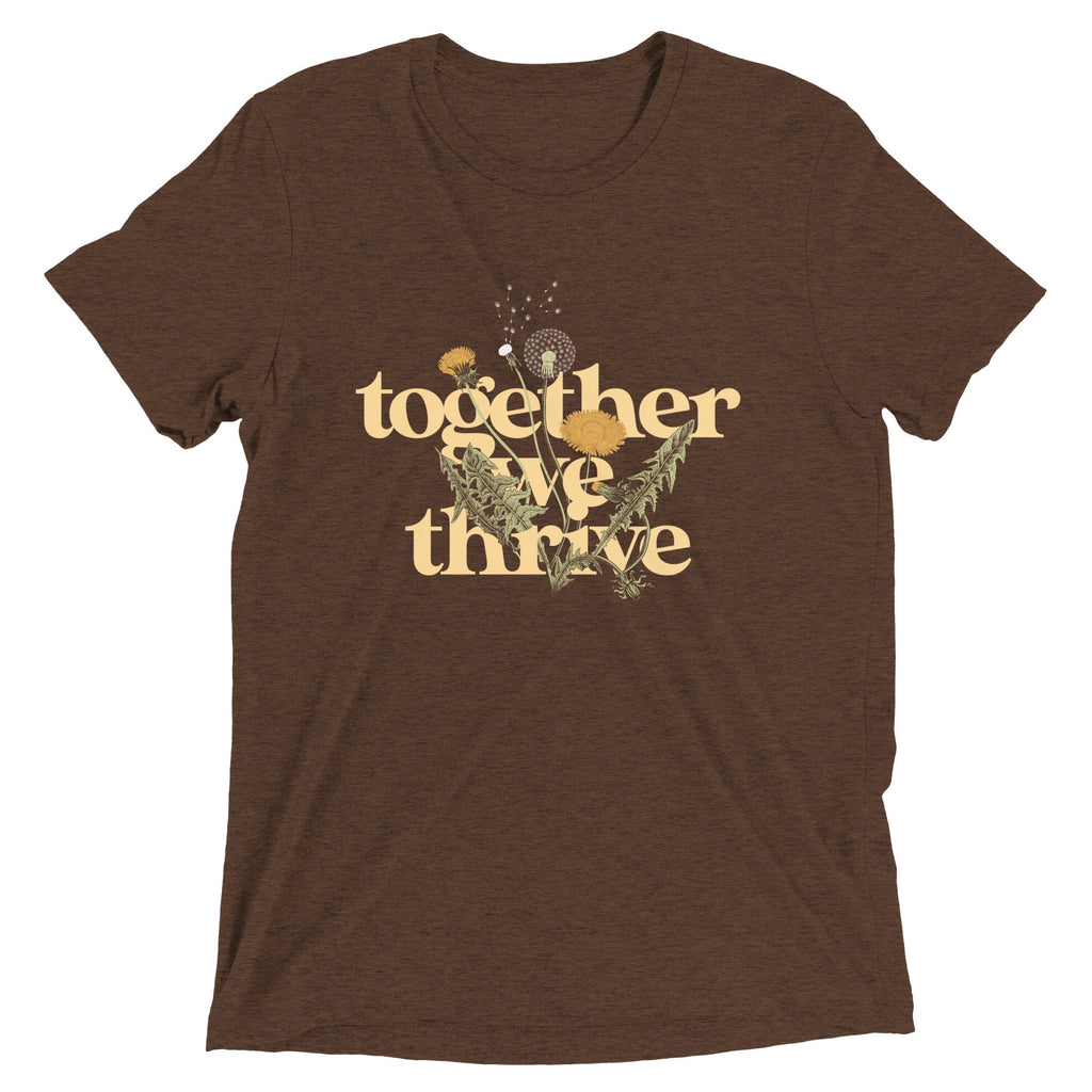 Together We Thrive Men's Tri-Blend Tee Hoodie, Sweatshirt | CoreVibeTees.com (Image 3)