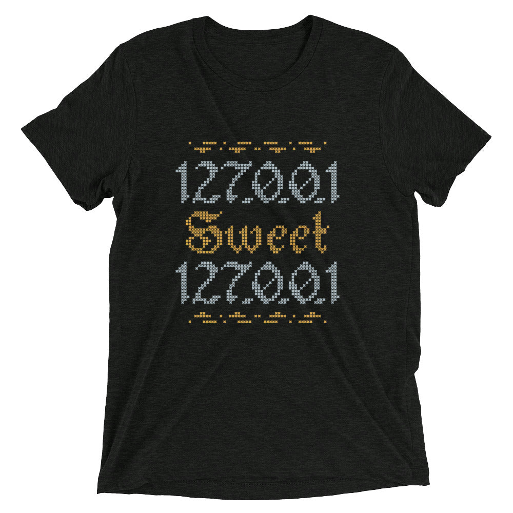 127001 Sweet 127001 Men's Tri-Blend Tee Hoodie, Sweatshirt | CoreVibeTees.com (Image 2)