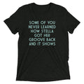 Some Of You Never Learned Men's Tri-Blend Tee Hoodie, Sweatshirt | CoreVibeTees.com (Image 1)