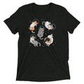 Cats In Space Men's Tri-Blend Tee Hoodie, Sweatshirt | CoreVibeTees.com (Image 1)