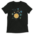 Solar System Men's Tri-Blend Tee Hoodie, Sweatshirt | CoreVibeTees.com (Image 1)