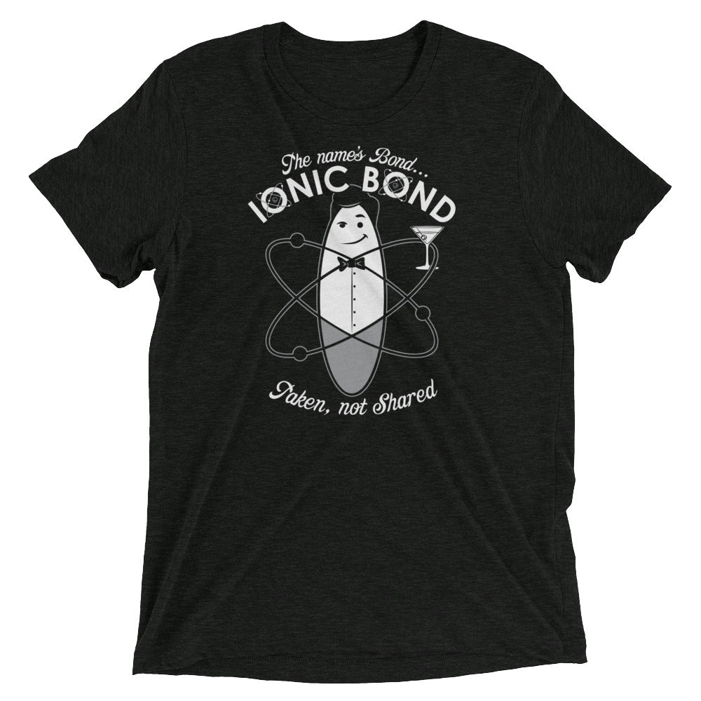 The Name's Bond, Ionic Bond Men's Tri-Blend Tee Hoodie, Sweatshirt | CoreVibeTees.com (Image 1)