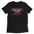 Arcade Men's Tri-Blend Tee Hoodie, Sweatshirt | CoreVibeTees.com (Image 1)