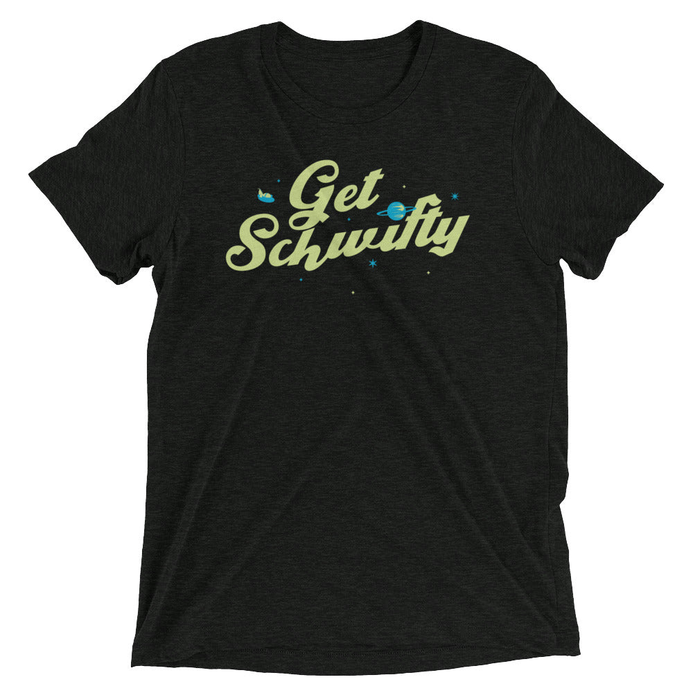 Get Schwifty Men's Tri-Blend Tee Hoodie, Sweatshirt | CoreVibeTees.com (Image 1)