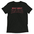 What About Barb? Men's Tri-Blend Tee Hoodie, Sweatshirt | CoreVibeTees.com (Image 1)