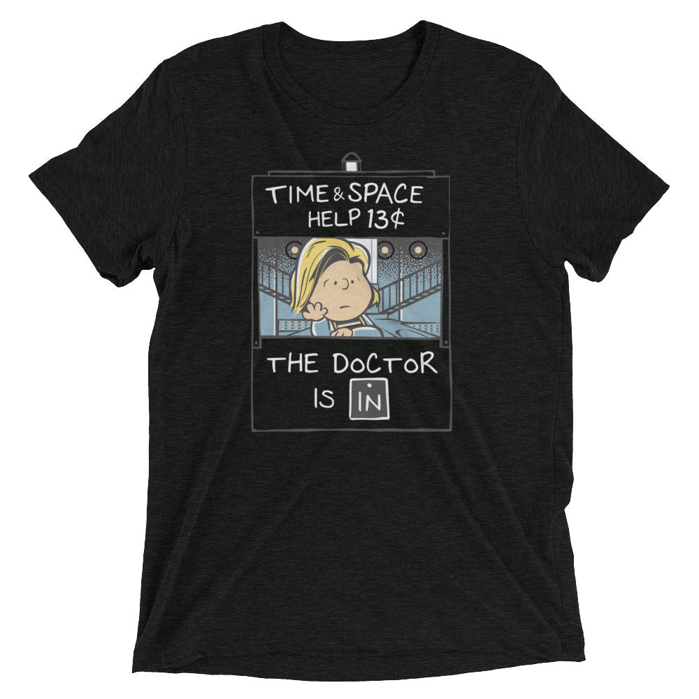 13th Doctor Is In Men's Tri-Blend Tee Hoodie, Sweatshirt | CoreVibeTees.com (Image 2)