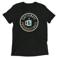 Caffeinate And Procrastinate Men's Tri-Blend Tee Hoodie, Sweatshirt | CoreVibeTees.com (Image 1)