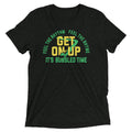 It's Bobsled Time Men's Tri-Blend Tee Hoodie, Sweatshirt | CoreVibeTees.com (Image 1)