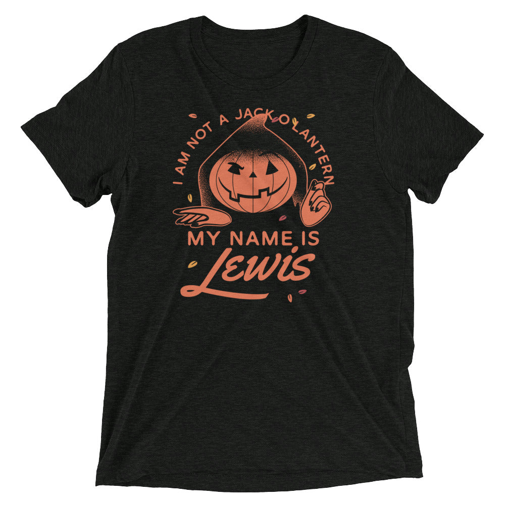 My Name Is Lewis Men's Tri-Blend Tee Hoodie, Sweatshirt | CoreVibeTees.com (Image 1)
