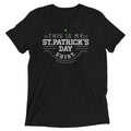 This Is My St. Patrick's Day Shirt Men's Tri-Blend Tee Hoodie, Sweatshirt | CoreVibeTees.com (Image 1)