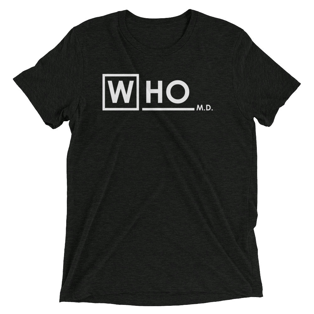 Who MD Men's Tri-Blend Tee Hoodie, Sweatshirt | CoreVibeTees.com (Image 2)