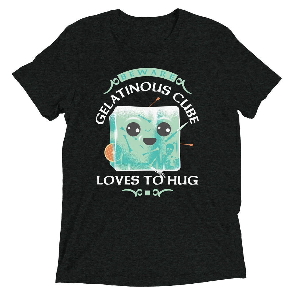 Gelatinous Cube Loves To Hug Men's Tri-Blend Tee Hoodie, Sweatshirt | CoreVibeTees.com (Image 5)