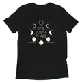 It's Just A Phase Men's Tri-Blend Tee Hoodie, Sweatshirt | CoreVibeTees.com (Image 1)