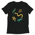 Snakes In Space Men's Tri-Blend Tee Hoodie, Sweatshirt | CoreVibeTees.com (Image 1)
