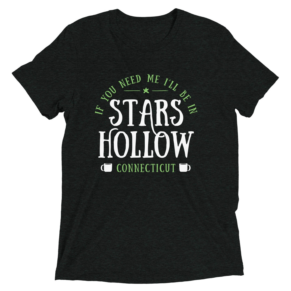 Stars Hollow Men's Tri-Blend Tee Hoodie, Sweatshirt | CoreVibeTees.com (Image 2)