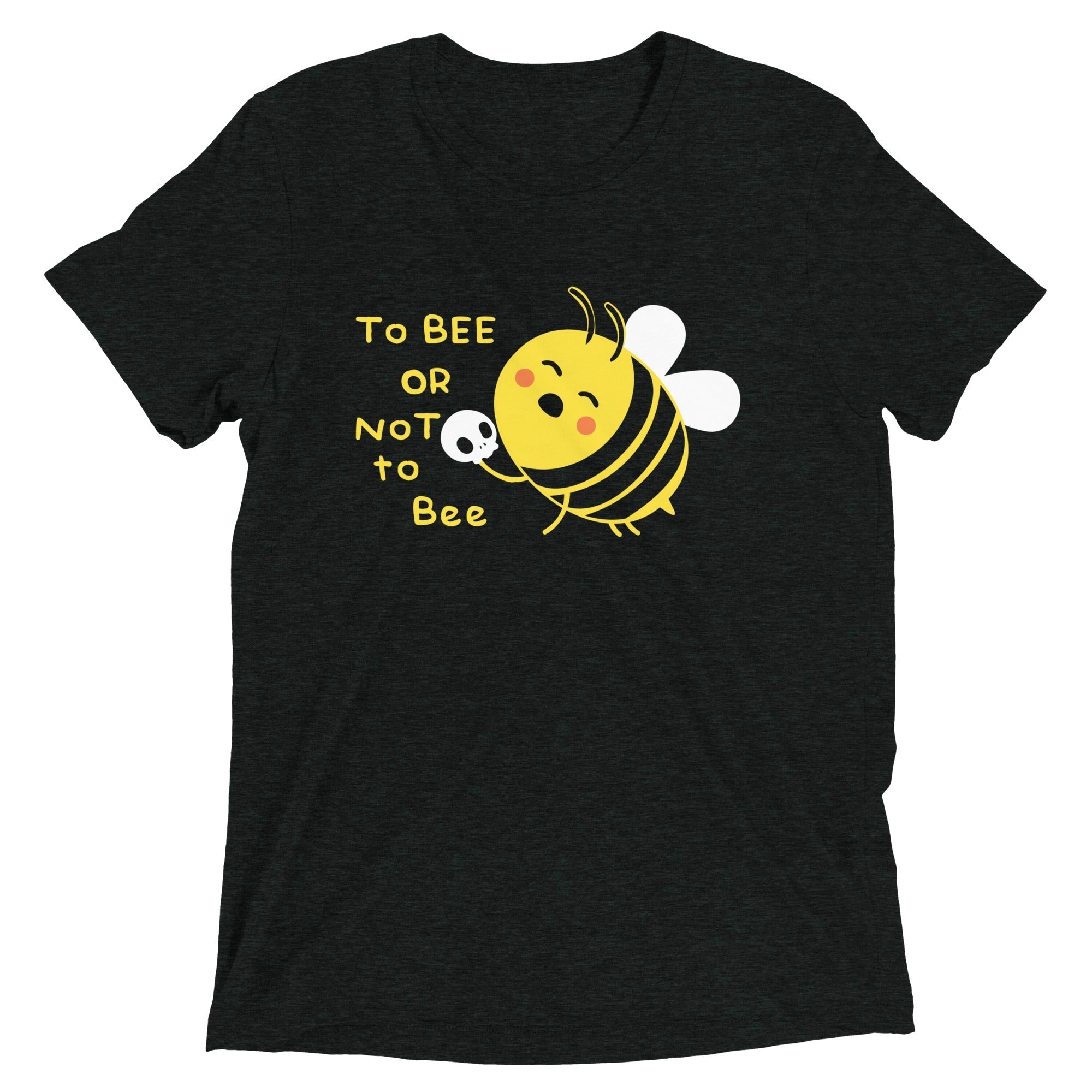 To Bee Or Not To Bee Men's Tri-Blend Tee Hoodie, Sweatshirt | CoreVibeTees.com (Image 1)