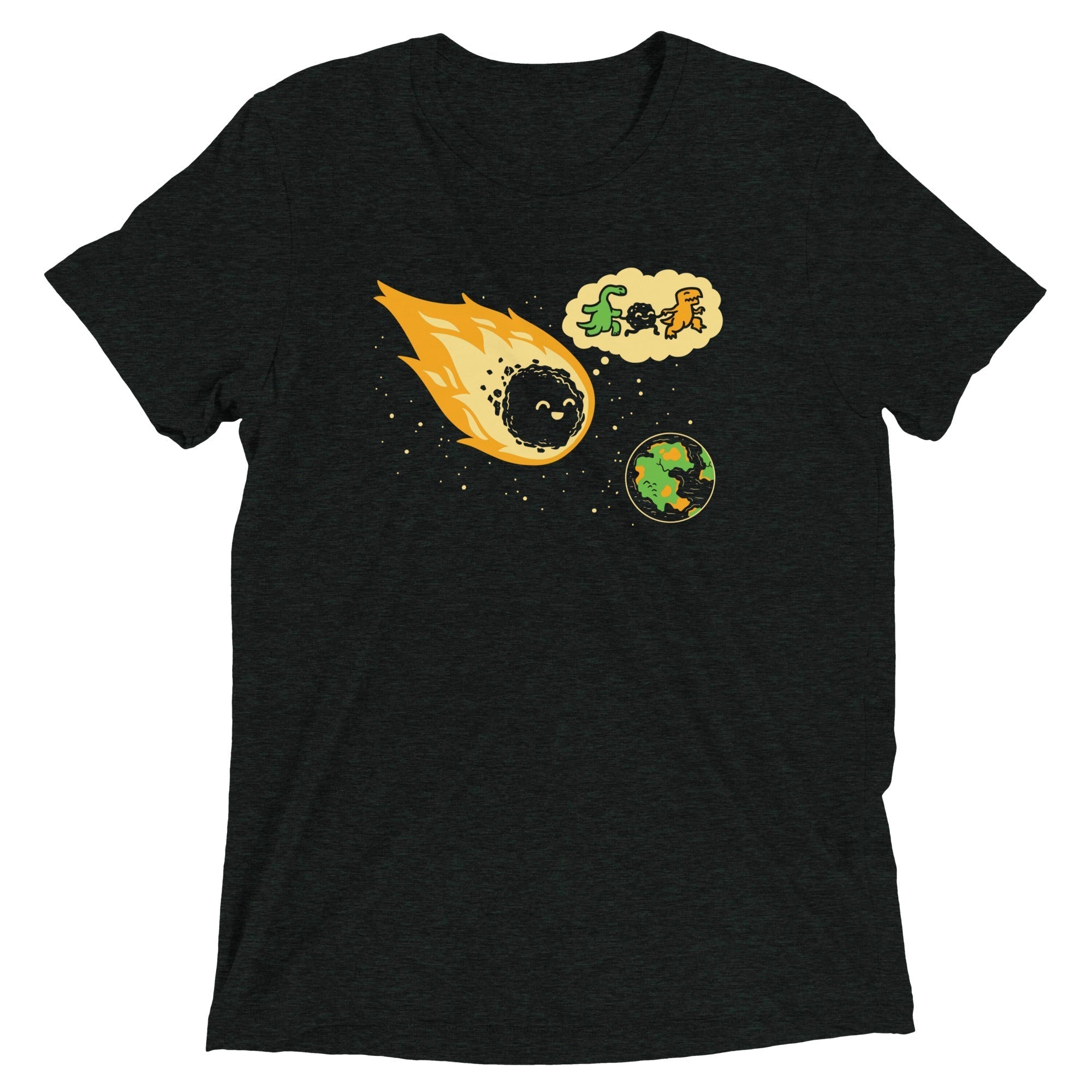 Meteor And Friends Men's Tri-Blend Tee Hoodie, Sweatshirt | CoreVibeTees.com (Image 2)