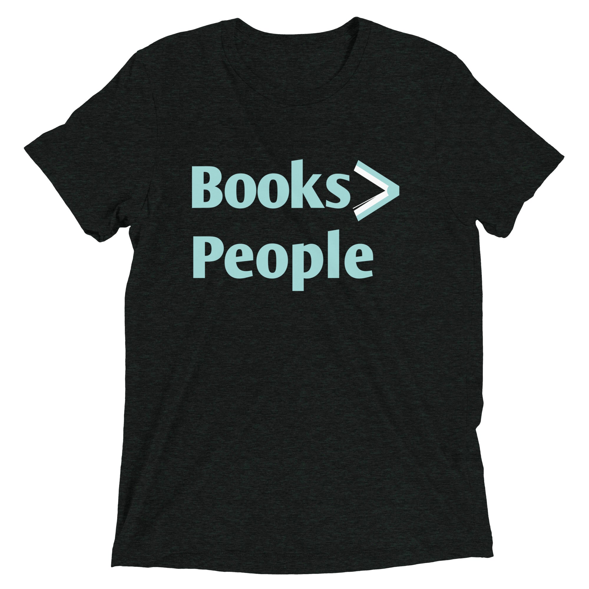 Books>People Men's Tri-Blend Tee Hoodie, Sweatshirt | CoreVibeTees.com (Image 2)