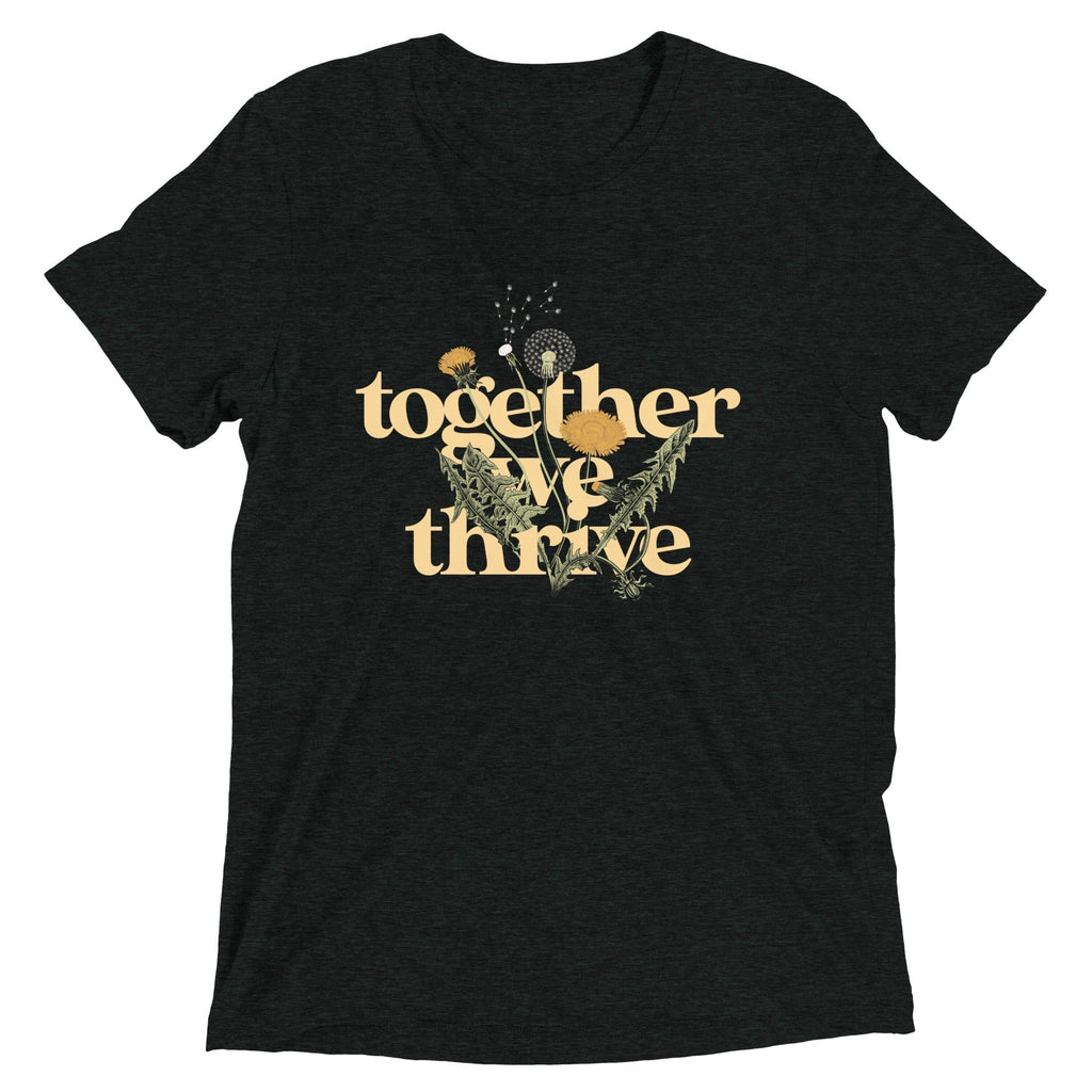 Together We Thrive Men's Tri-Blend Tee Hoodie, Sweatshirt | CoreVibeTees.com (Image 1)