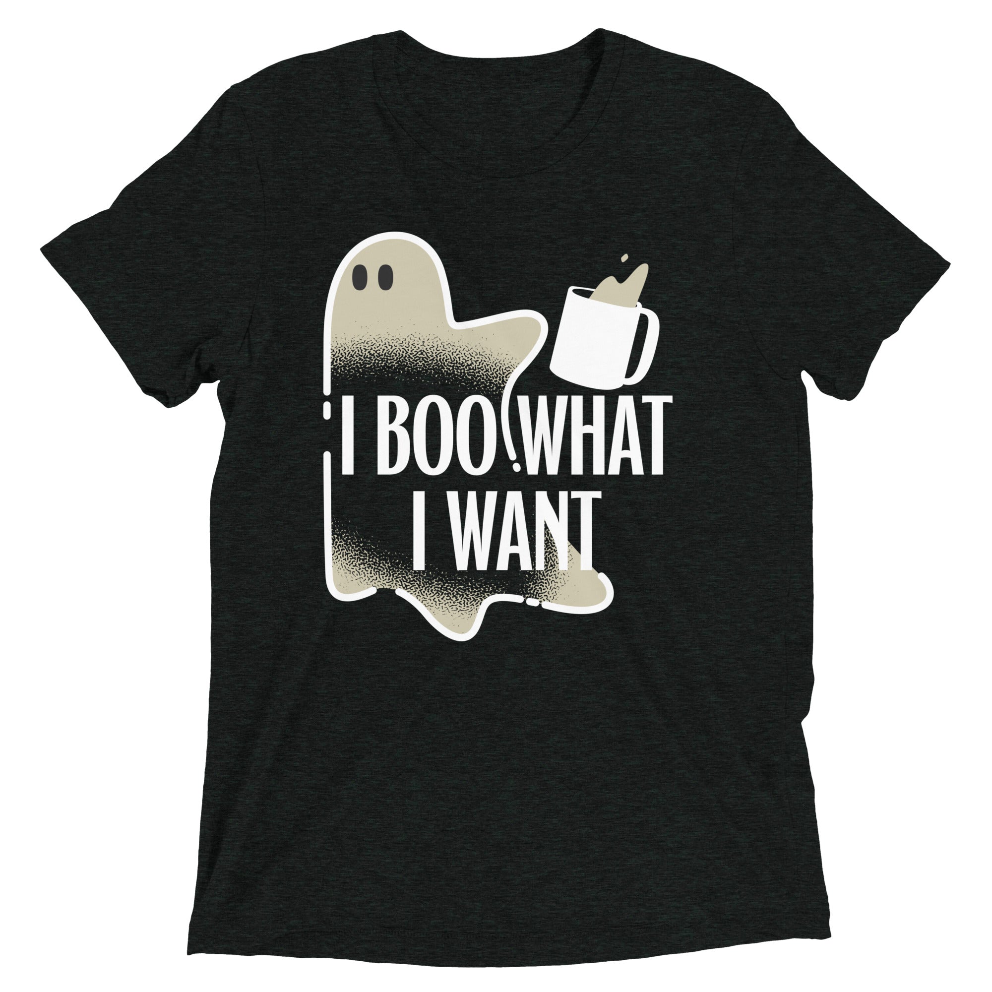 I Boo What I Want Men's Tri-Blend Tee Hoodie, Sweatshirt | CoreVibeTees.com (Image 1)
