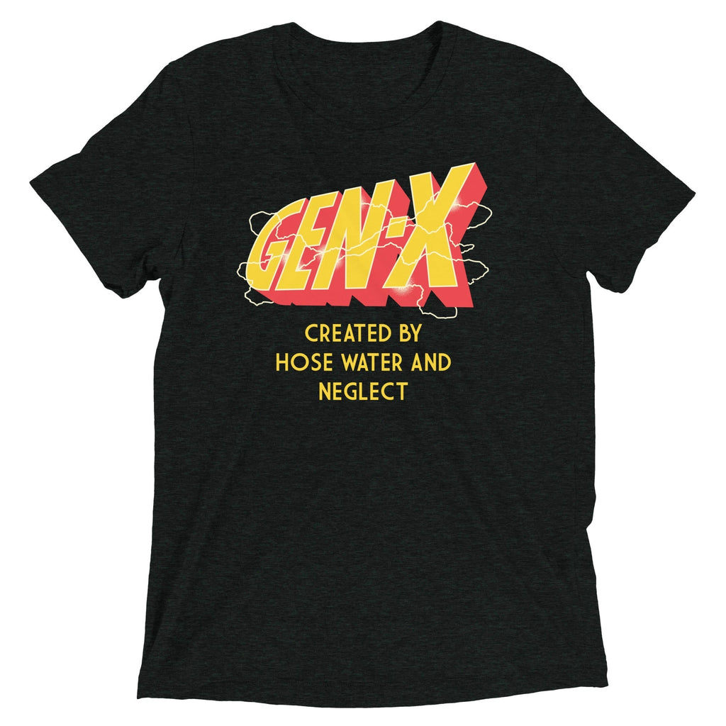Gen-X Men's Tri-Blend Tee Hoodie, Sweatshirt | CoreVibeTees.com (Image 1)