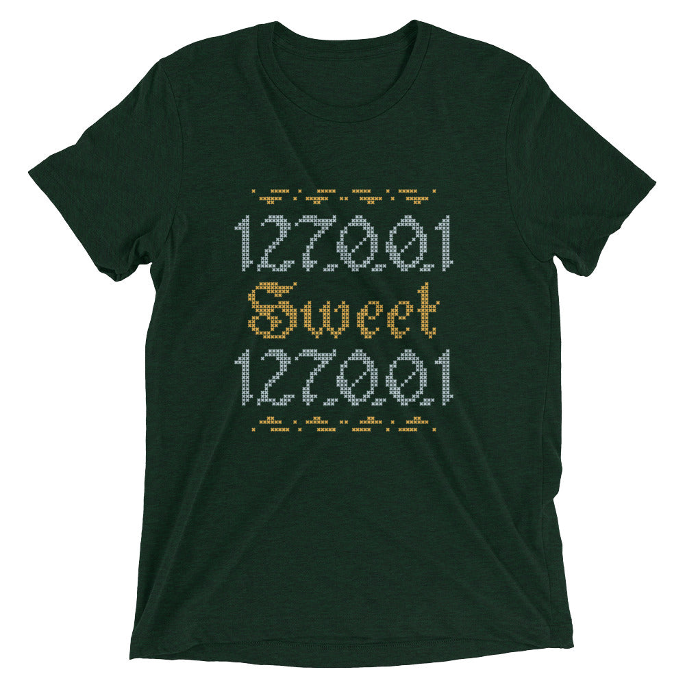 127001 Sweet 127001 Men's Tri-Blend Tee Hoodie, Sweatshirt | CoreVibeTees.com (Image 3)
