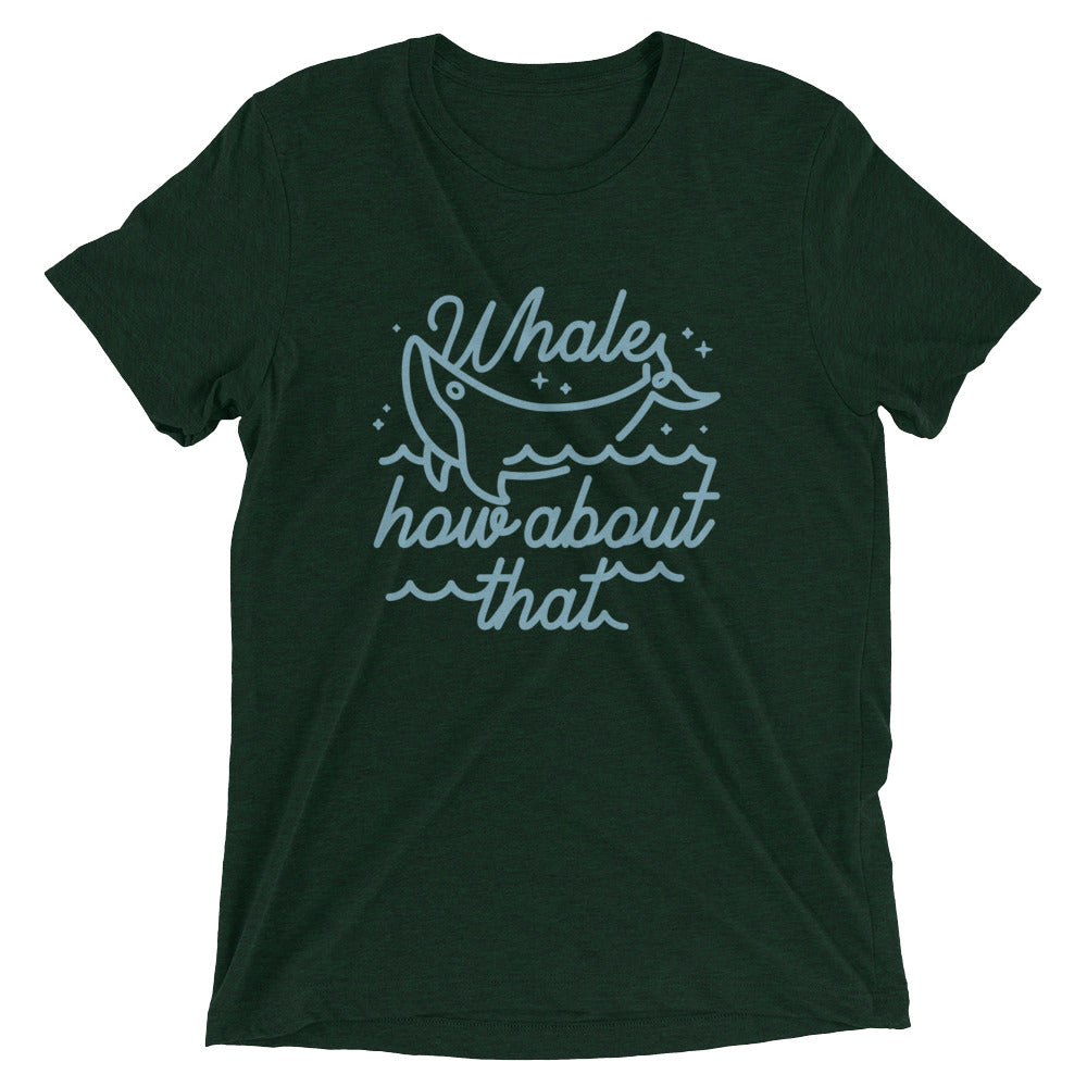Whale How About That Men's Tri-Blend Tee Hoodie, Sweatshirt | CoreVibeTees.com (Image 3)
