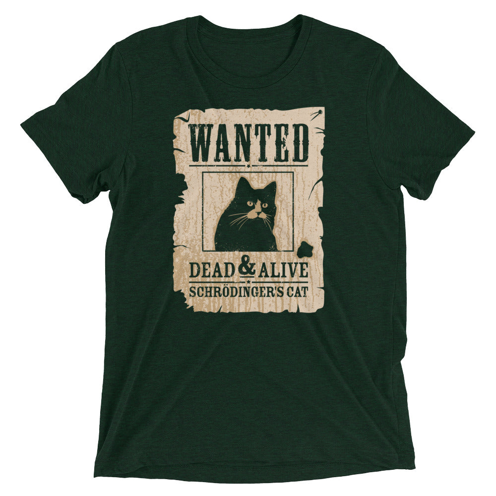 Wanted Dead And Alive Men's Tri-Blend Tee Hoodie, Sweatshirt | CoreVibeTees.com (Image 2)