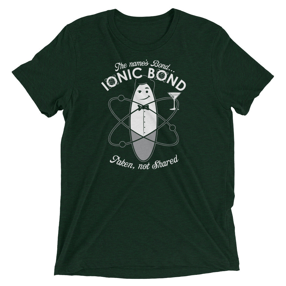 The Name's Bond, Ionic Bond Men's Tri-Blend Tee Hoodie, Sweatshirt | CoreVibeTees.com (Image 2)