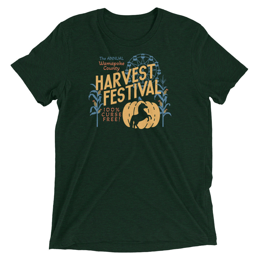 Wamapoke County Harvest Festival Men's Tri-Blend Tee Hoodie, Sweatshirt | CoreVibeTees.com (Image 2)