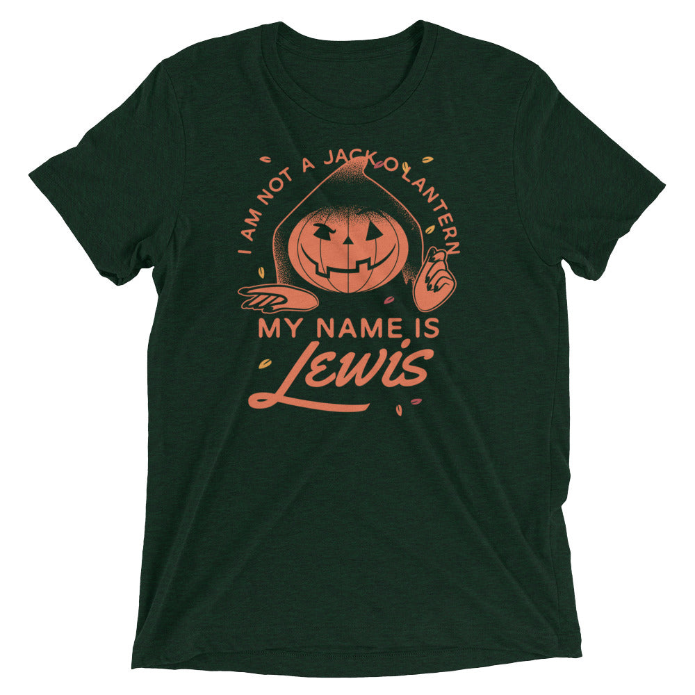 My Name Is Lewis Men's Tri-Blend Tee Hoodie, Sweatshirt | CoreVibeTees.com (Image 2)