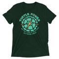 Turtle Power Company Men's Tri-Blend Tee Hoodie, Sweatshirt | CoreVibeTees.com (Image 1)