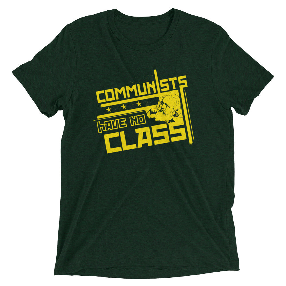 Communists Have No Class Men's Tri-Blend Tee Hoodie, Sweatshirt | CoreVibeTees.com (Image 3)