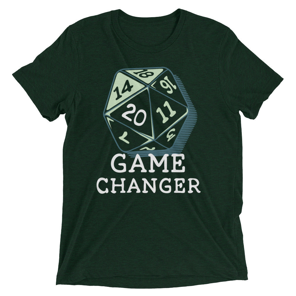 Game Changer Men's Tri-Blend Tee Hoodie, Sweatshirt | CoreVibeTees.com (Image 1)