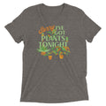 Sorry I've Got Plants Tonight Men's Tri-Blend Tee Hoodie, Sweatshirt | CoreVibeTees.com (Image 1)