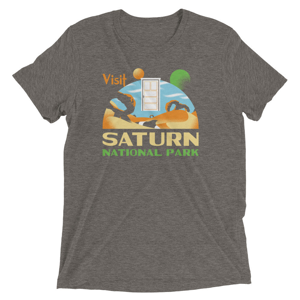 Visit Saturn National Park Men's Tri-Blend Tee Hoodie, Sweatshirt | CoreVibeTees.com (Image 5)