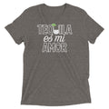 Tequila Es Mi Amor Men's Tri-Blend Tee Hoodie, Sweatshirt | CoreVibeTees.com (Image 1)