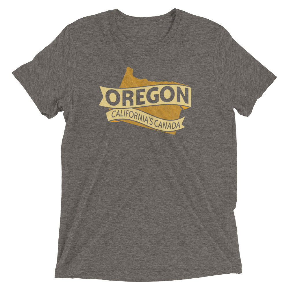 Oregon California's Canada Men's Tri-Blend Tee Hoodie, Sweatshirt | CoreVibeTees.com (Image 5)