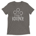 I'm A Keeper Men's Tri-Blend Tee Hoodie, Sweatshirt | CoreVibeTees.com (Image 1)