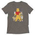 Bear And Friends Men's Tri-Blend Tee Hoodie, Sweatshirt | CoreVibeTees.com (Image 1)