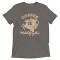Coffee Is Magical Men's Tri-Blend Tee Hoodie, Sweatshirt | CoreVibeTees.com (Image 1)