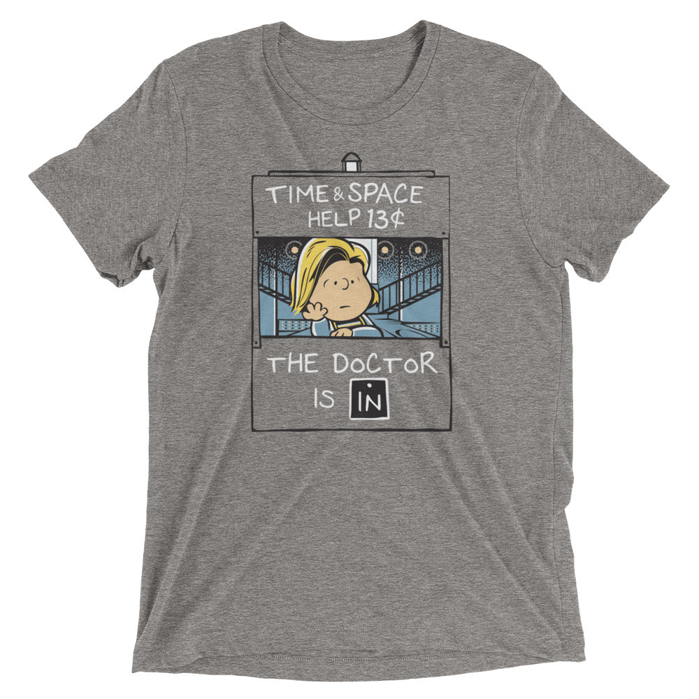 13th Doctor Is In Men's Tri-Blend Tee Hoodie, Sweatshirt | CoreVibeTees.com (Image 4)