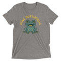 Stay Hoptimistic Men's Tri-Blend Tee Hoodie, Sweatshirt | CoreVibeTees.com (Image 1)