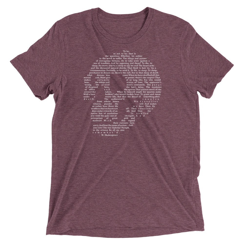 Hamlet Soliloquy Men's Tri-Blend Tee Hoodie, Sweatshirt | CoreVibeTees.com (Image 5)