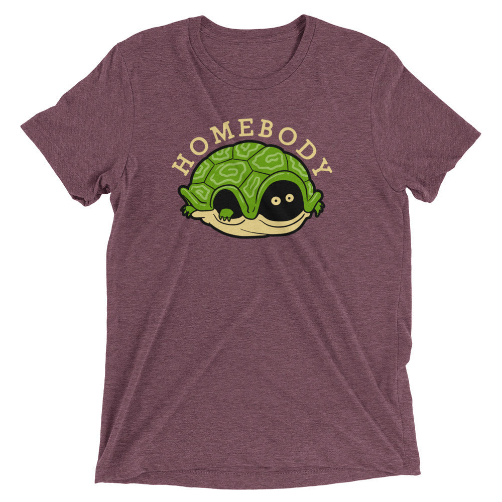 Homebody Men's Tri-Blend Tee Hoodie, Sweatshirt | CoreVibeTees.com (Image 4)